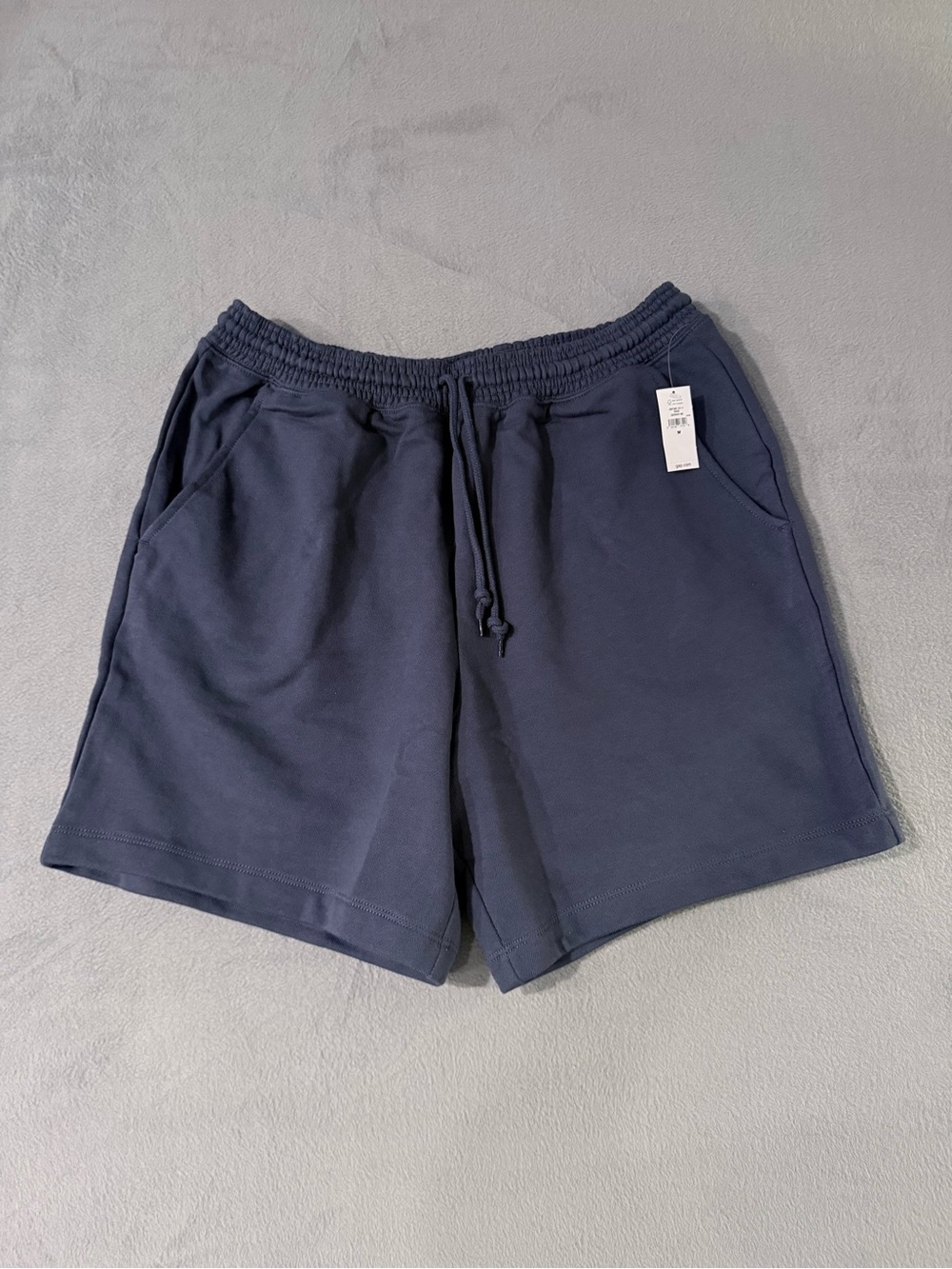 GAP - Men's Dark Navy Heavyweight Drawstring Athletic Shorts